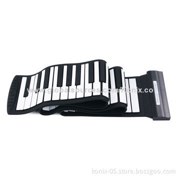 Toy roll up piano, 88 keys for children